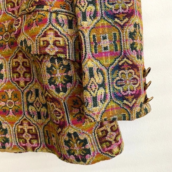 vintage 1970's Tapestry blazer. Xs/s - Picture 6 of 7
